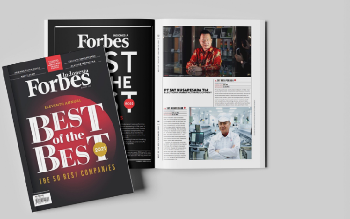 Sat Nusa Masuk Deretan Perusahaan Terbaik Versi Majalah Forbes